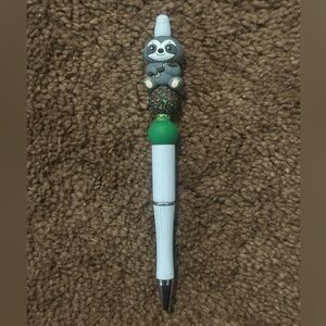 Handmade Sloth Pen